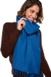 Cashmere & Silk ladies platine dark blue 204 cm x 92 cm
